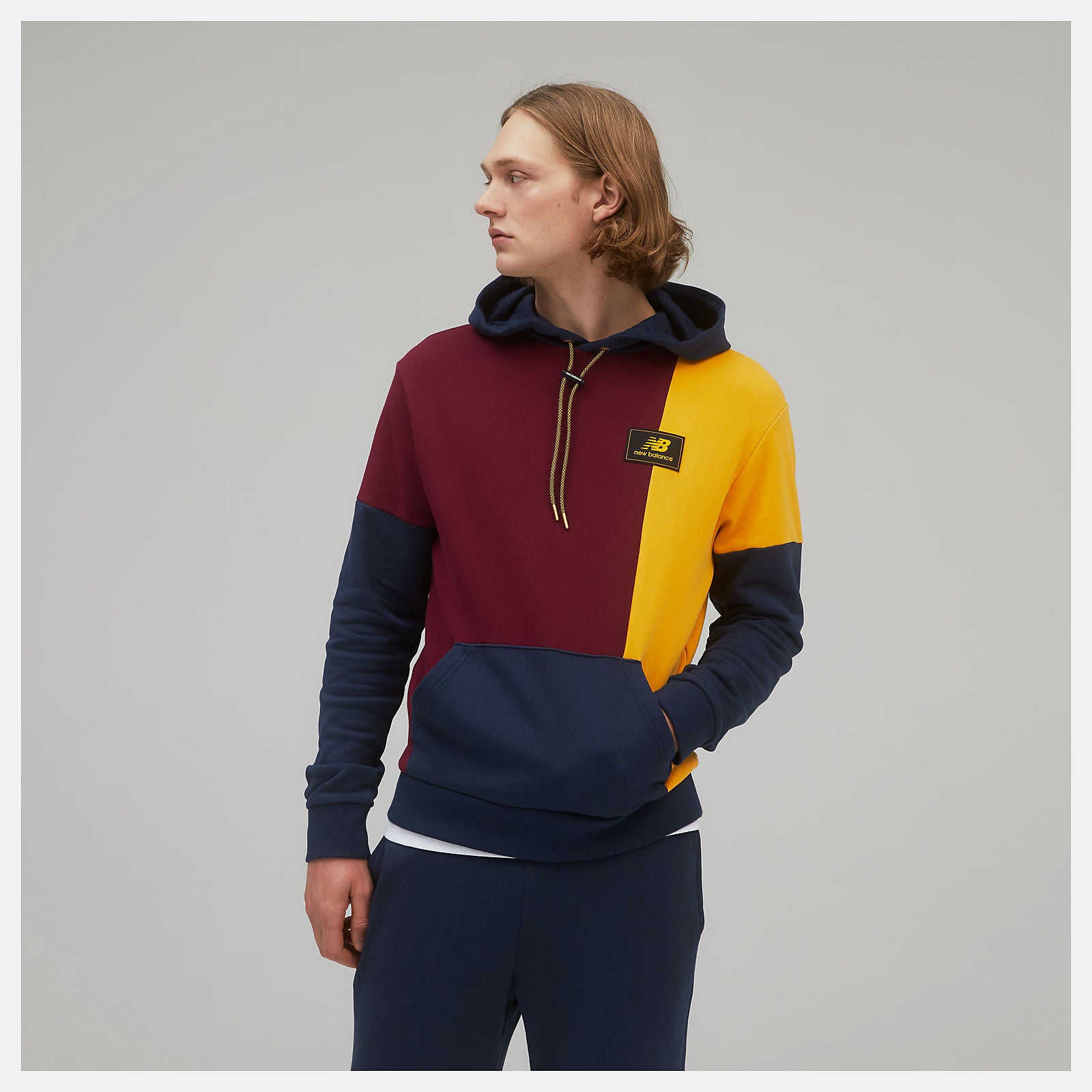 Garnet NB Athletics Higher Learning Hoodie / New Balance Men
