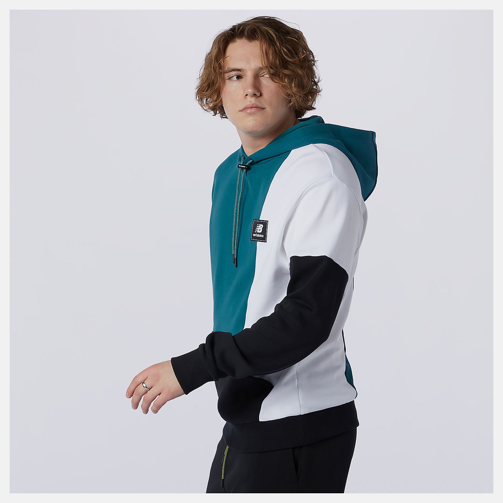 Teal NB Athletics Higher Learning Hoodie / New Balance Men