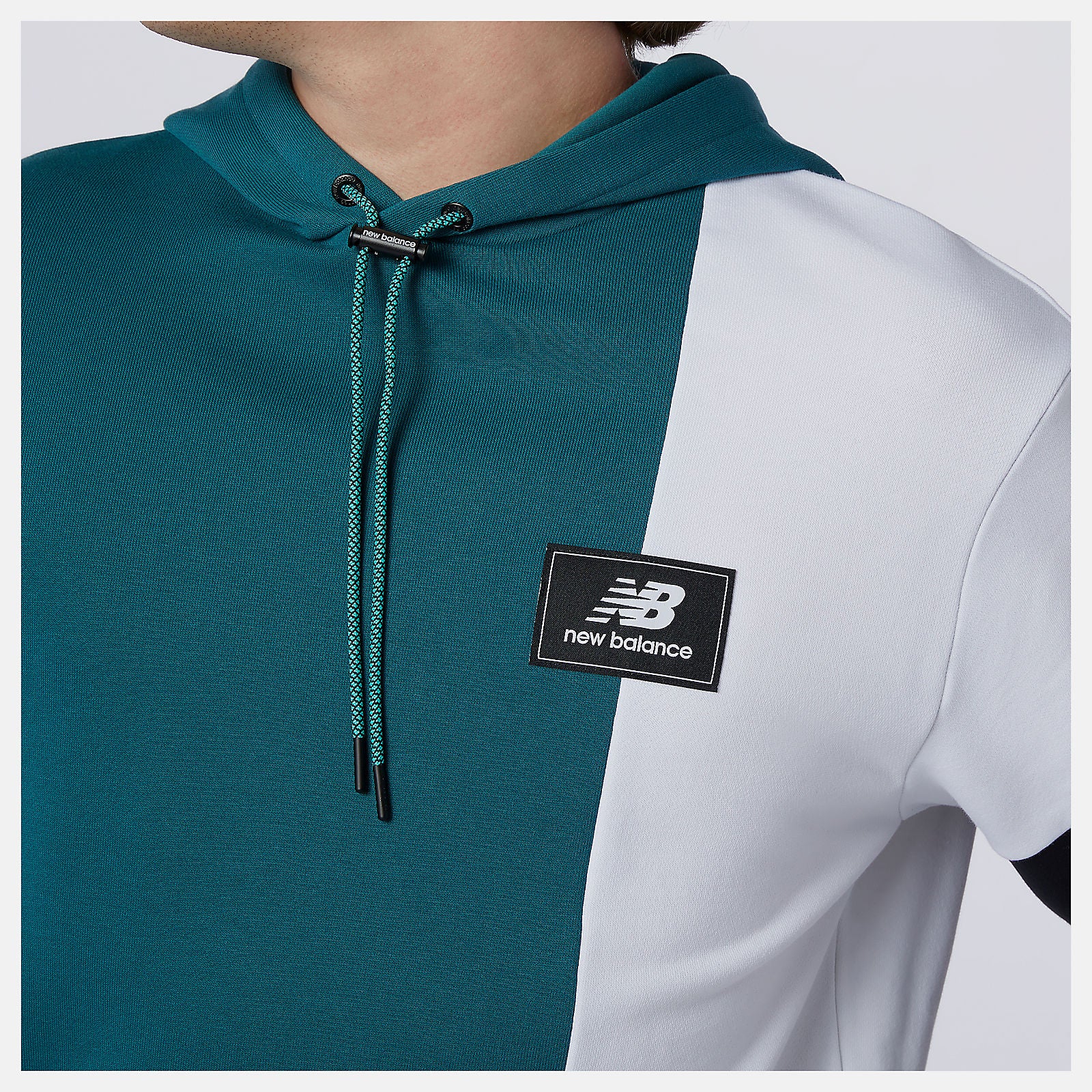 Teal NB Athletics Higher Learning Hoodie / New Balance Men
