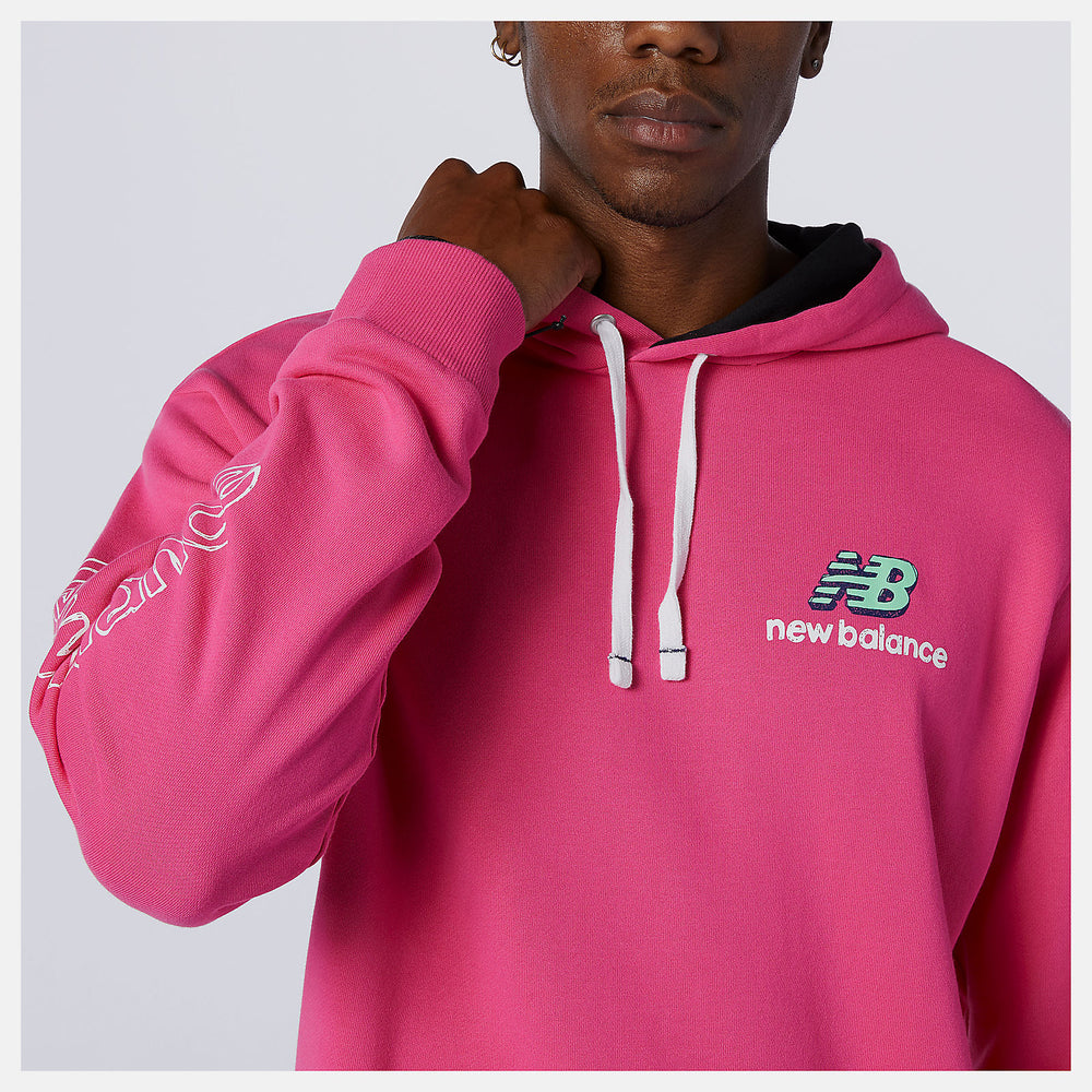 Mountain Teal NB Athletics Clash Hoodie / New Balance Men