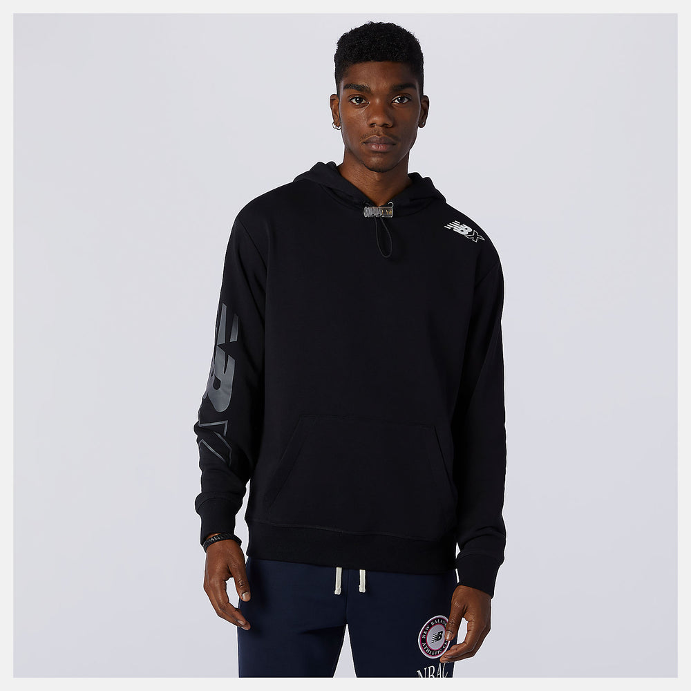 Black NB Essentials NBX Hoodie / New Balance Men