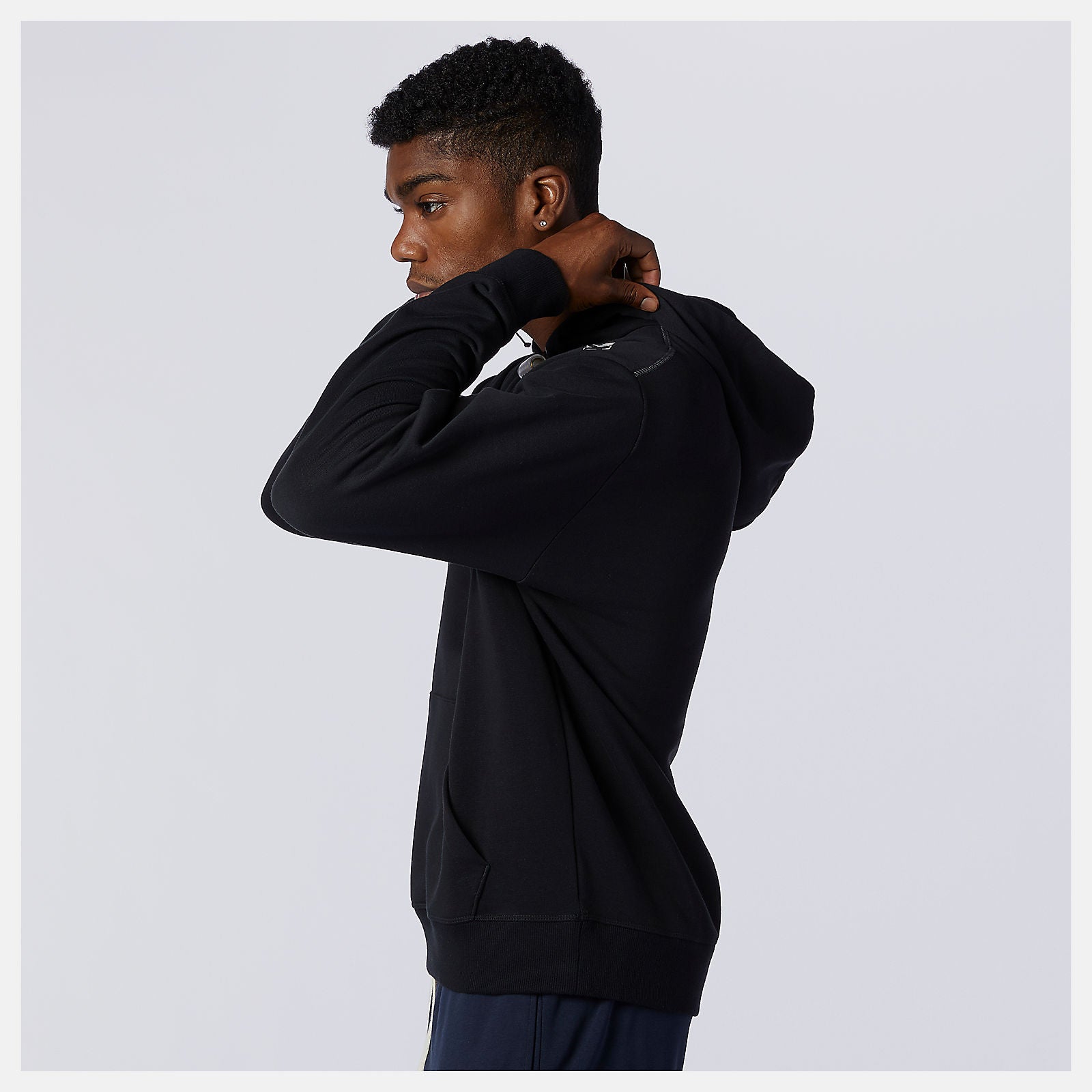 Black NB Essentials NBX Hoodie / New Balance Men