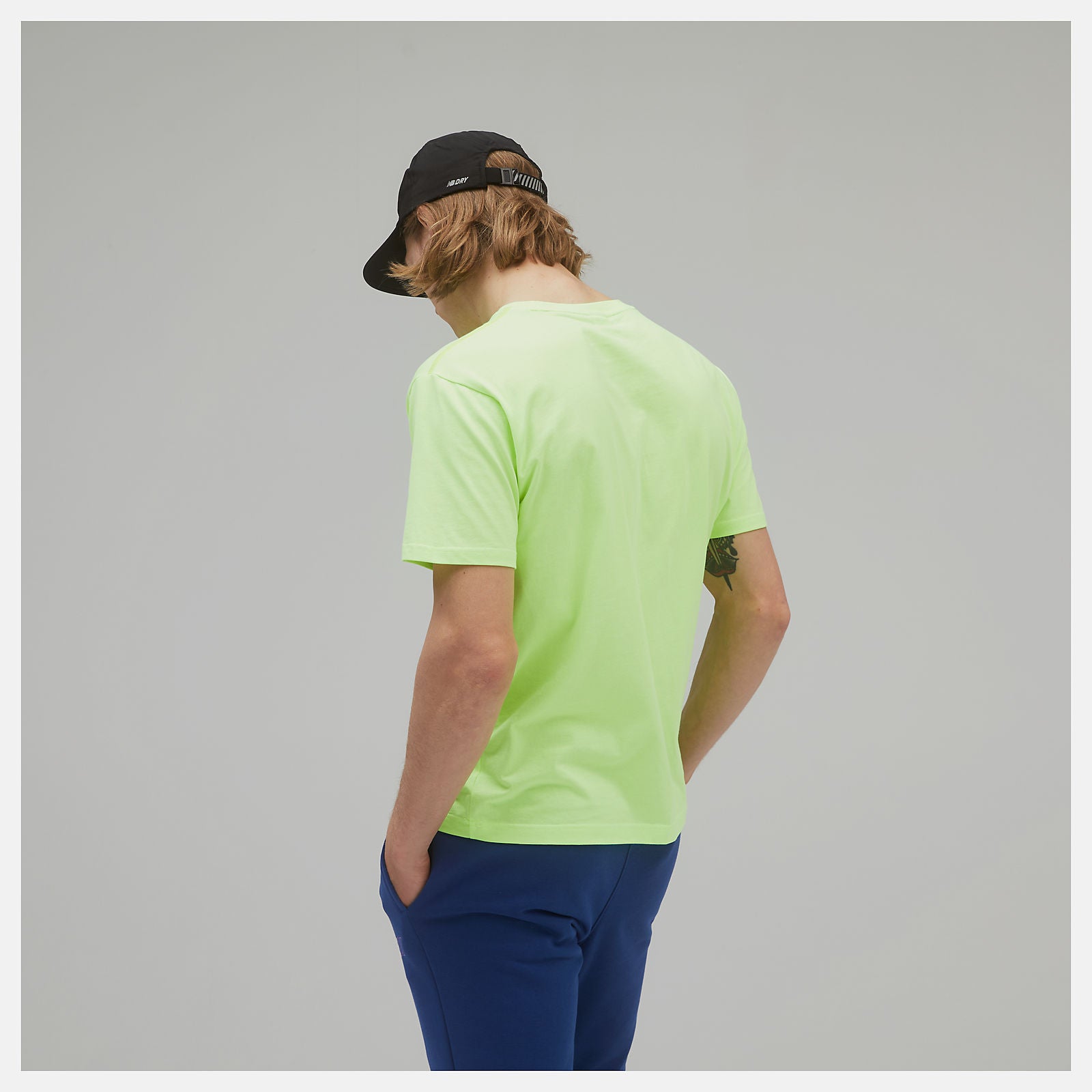 Bleached Lime Glo NB Essentials NBX Graphic Tee 2 / New Balance Men