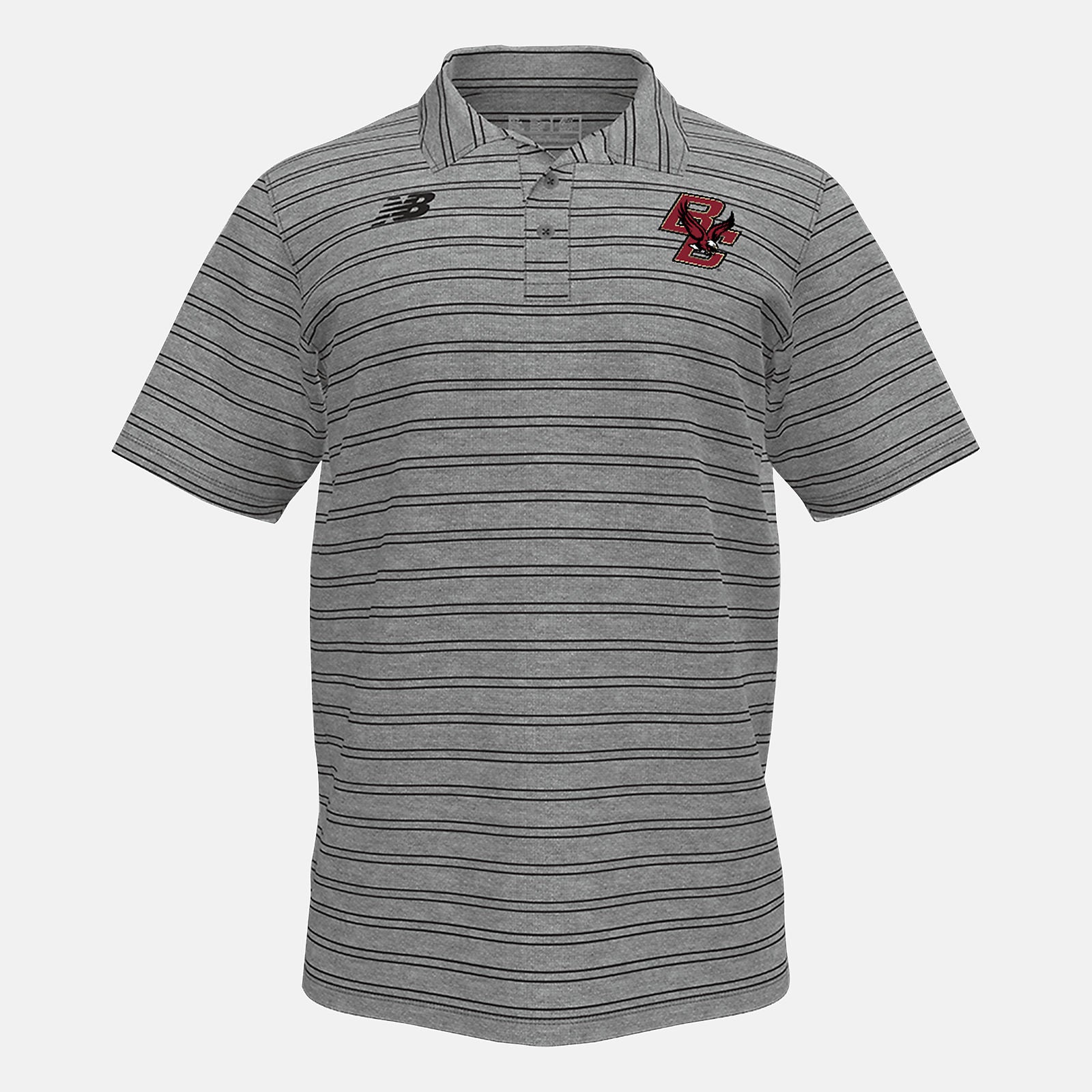 Team Black Stripe Polo(Boston College) / New Balance Men