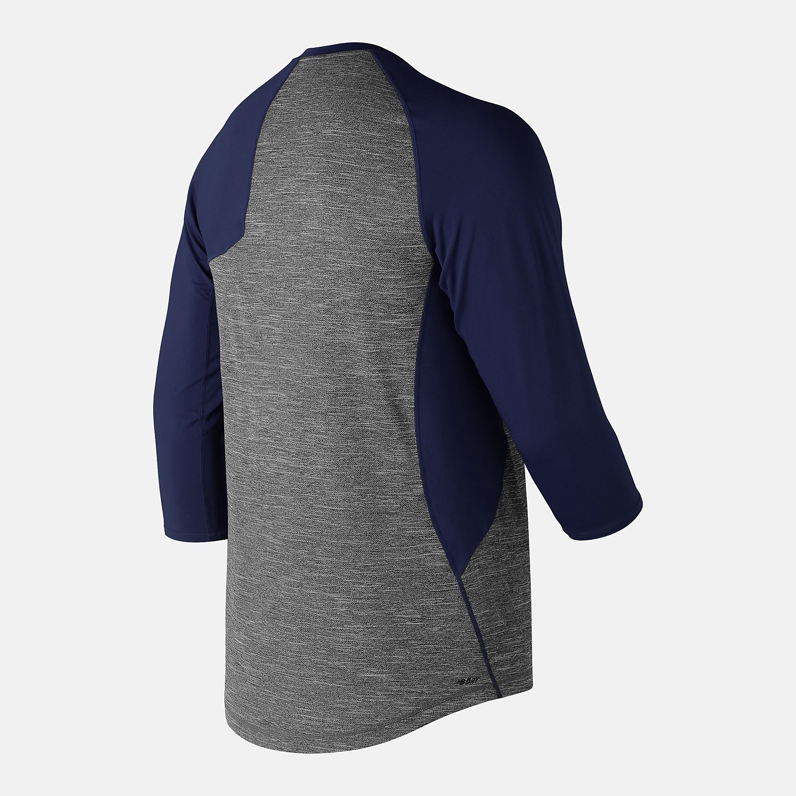 Team Navy Asym 2.0 Left 3/4 Sleeve / New Balance Men