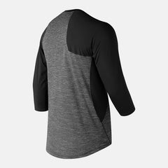 Black Asym 2.0 Right 3/4 Sleeve / New Balance Men