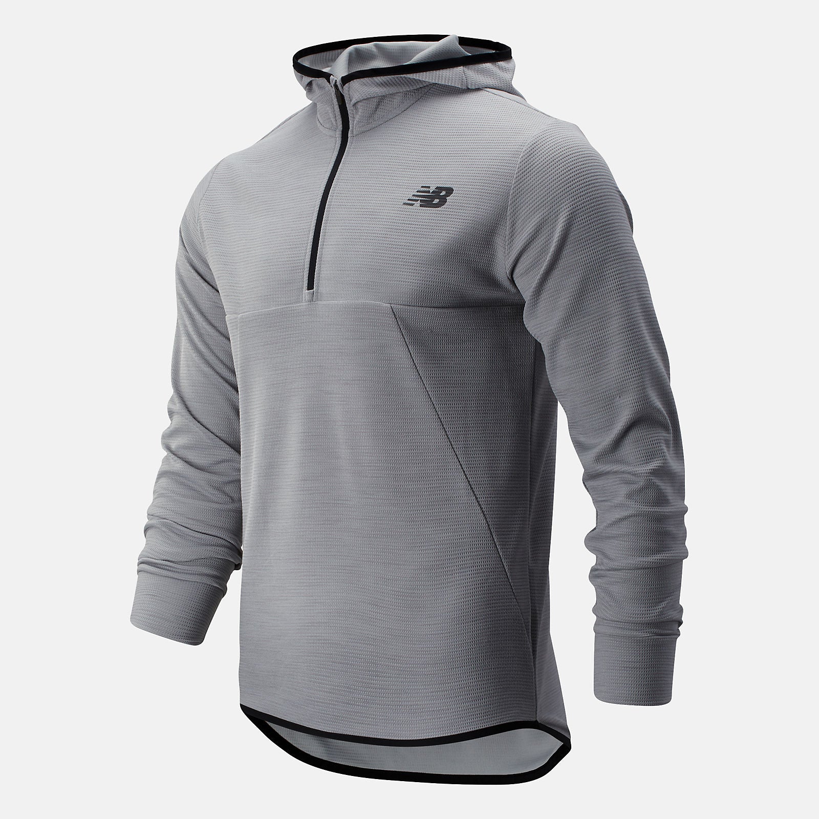 Athletic Grey Tenacity Hooded QTR Zip / New Balance Men