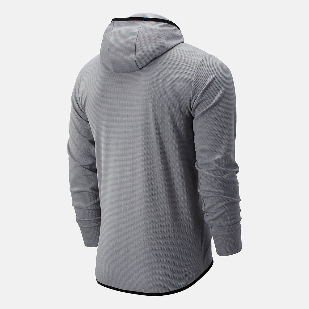 Athletic Grey Tenacity Hooded QTR Zip / New Balance Men