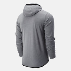 Athletic Grey Tenacity Hooded QTR Zip / New Balance Men