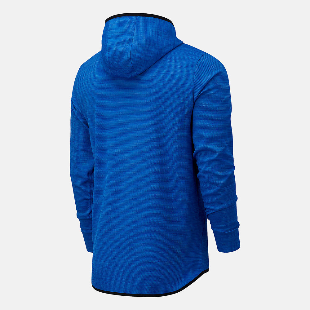 Cobalt Blue Tenacity Hooded QTR Zip / New Balance Men