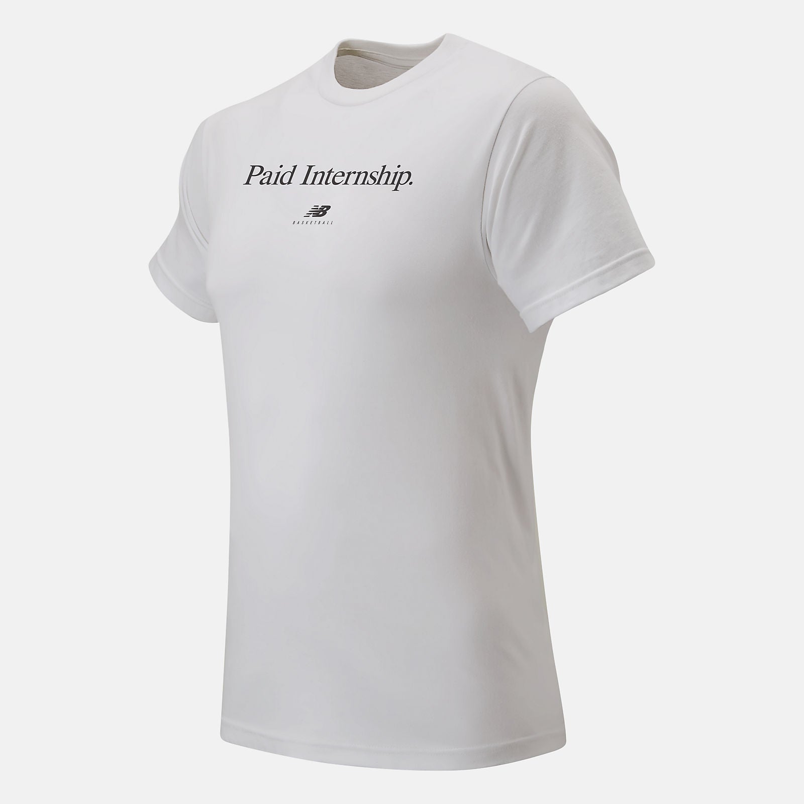 White Paid Internship Tee / New Balance Men