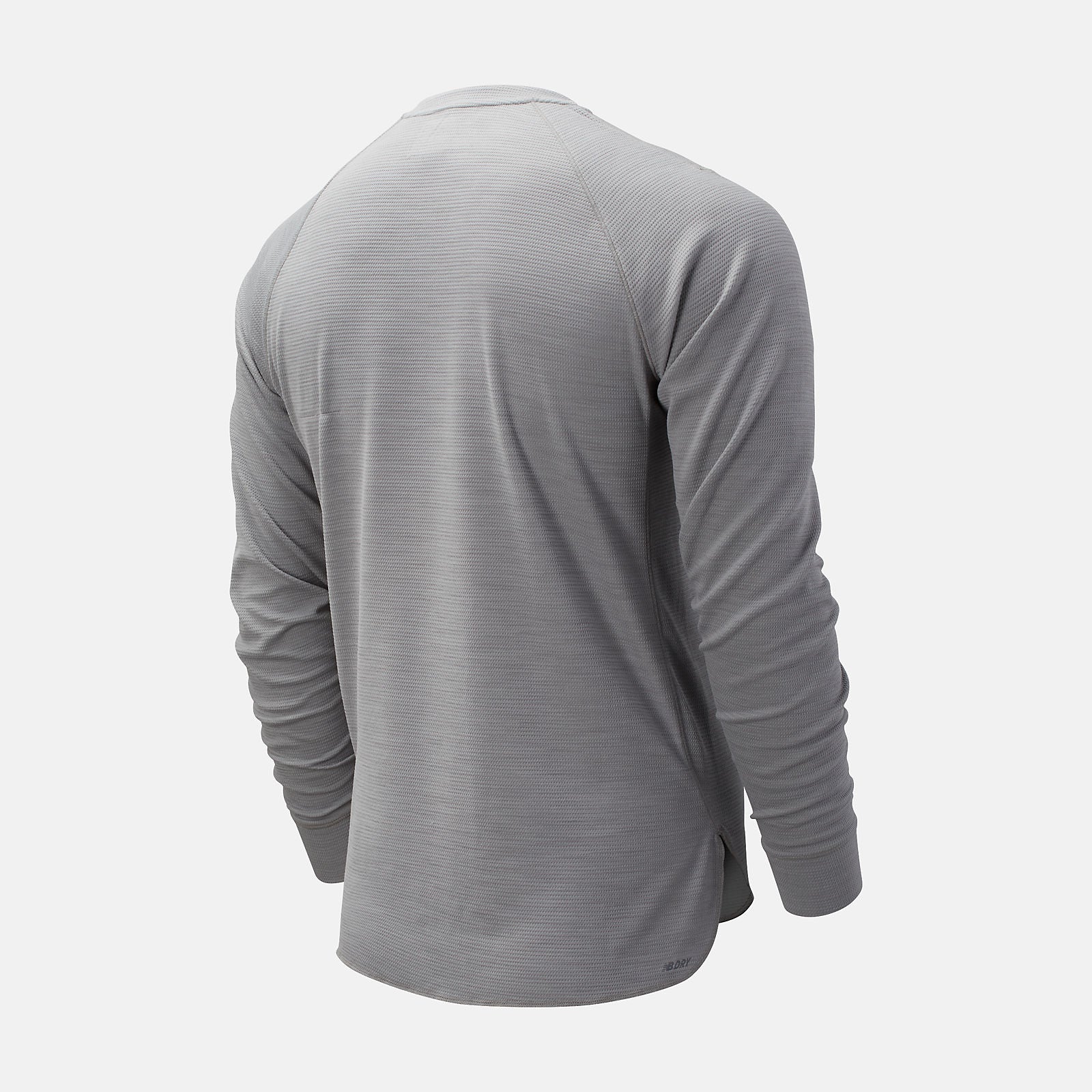 Athletic Grey ASYM Baseball Henley / New Balance Men