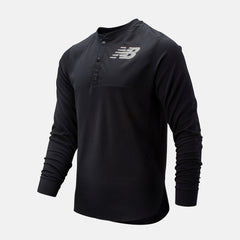 Black ASYM Baseball Henley / New Balance Men