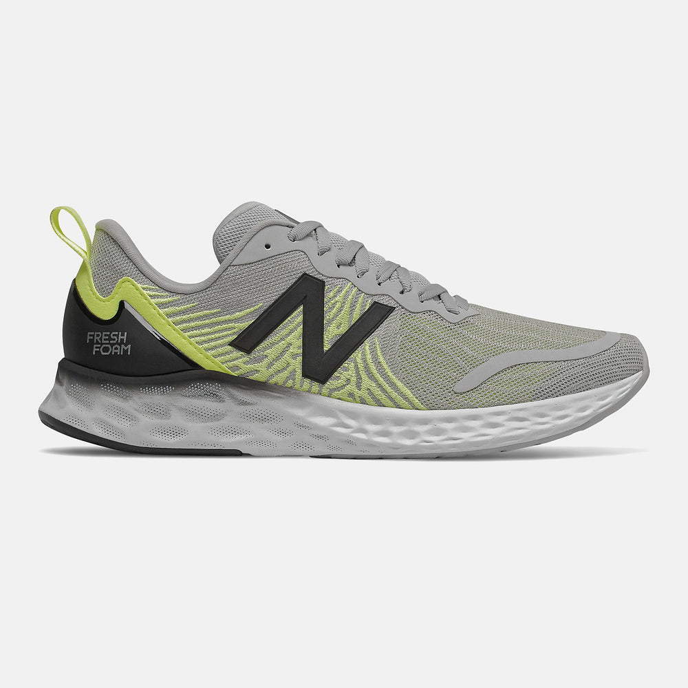 Rain Cloud/Black and Lemon Slush Fresh Foam Tempo / New Balance Men