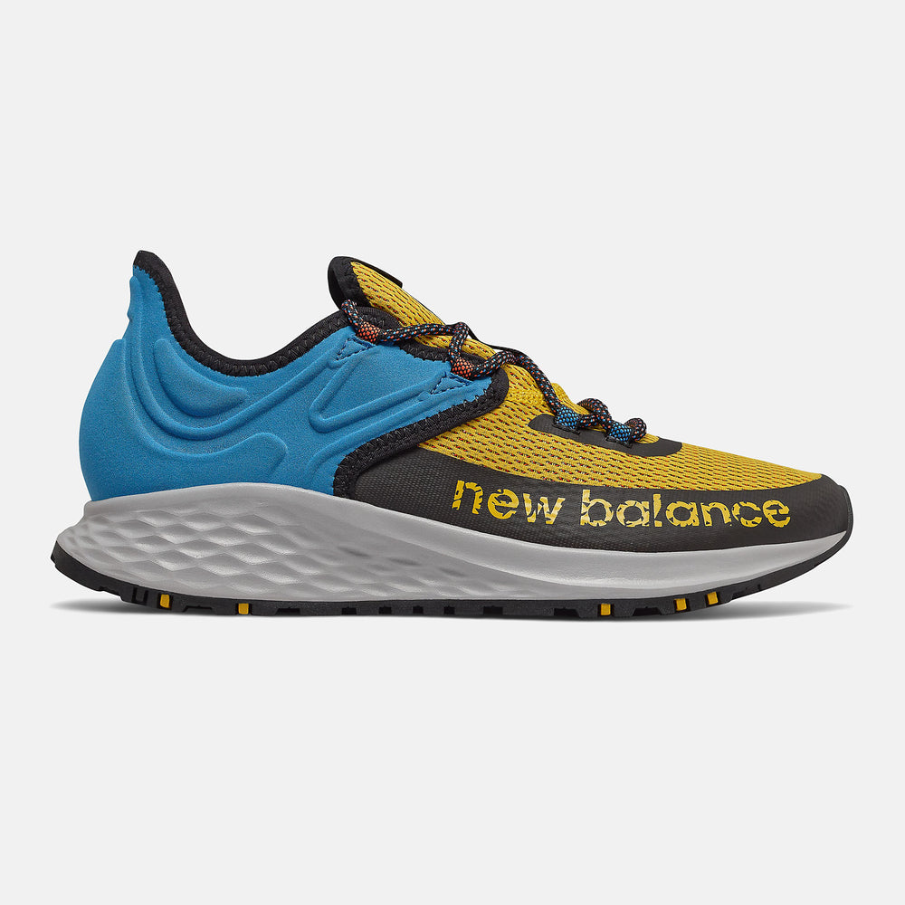 Varsity Gold/Neo Classic Blue and Black Fresh Foam Roav Trail / New Balance Men