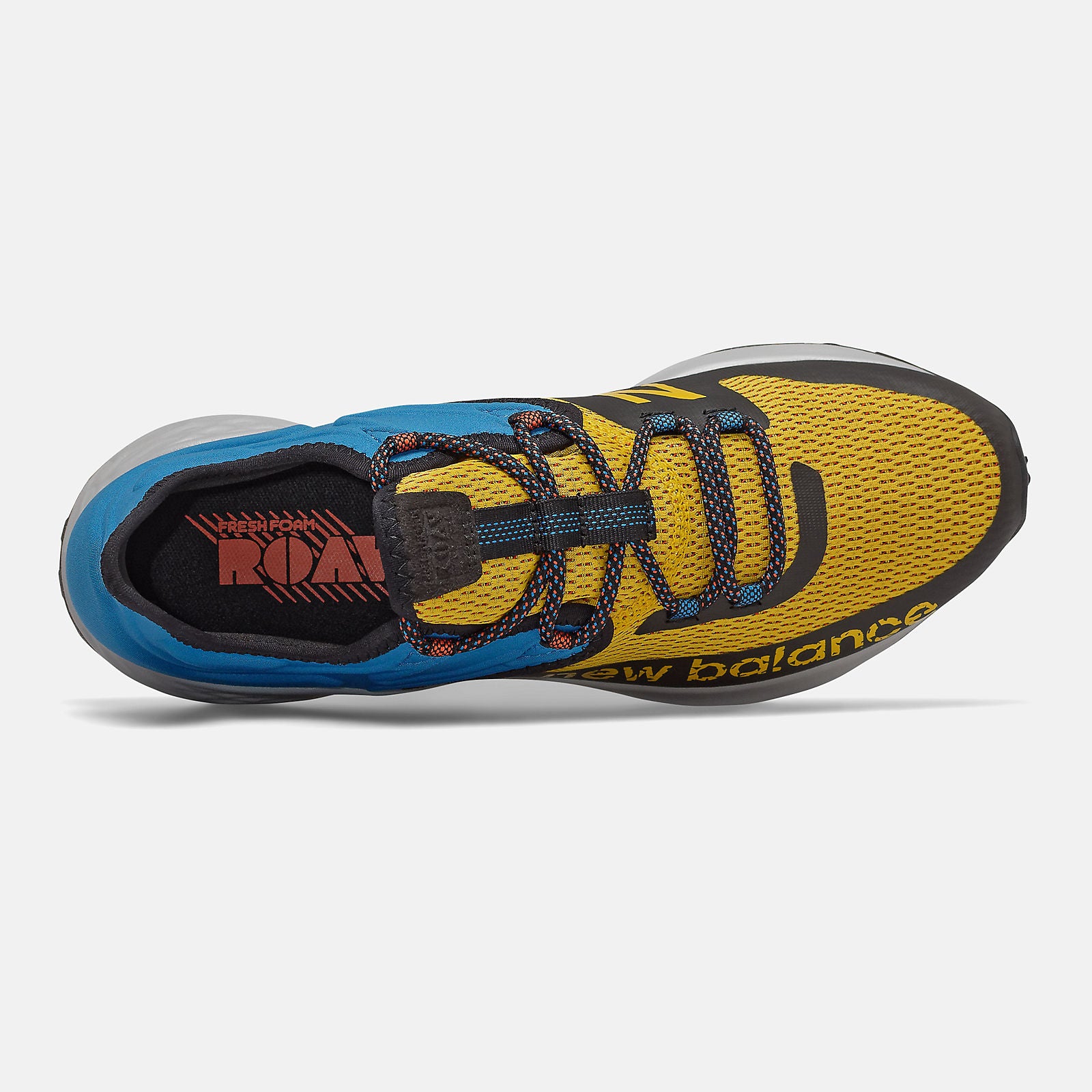 Varsity Gold/Neo Classic Blue and Black Fresh Foam Roav Trail / New Balance Men