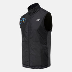 Heather Charcoal NYC Marathon Impact Run Grid Back Vest / New Balance Men