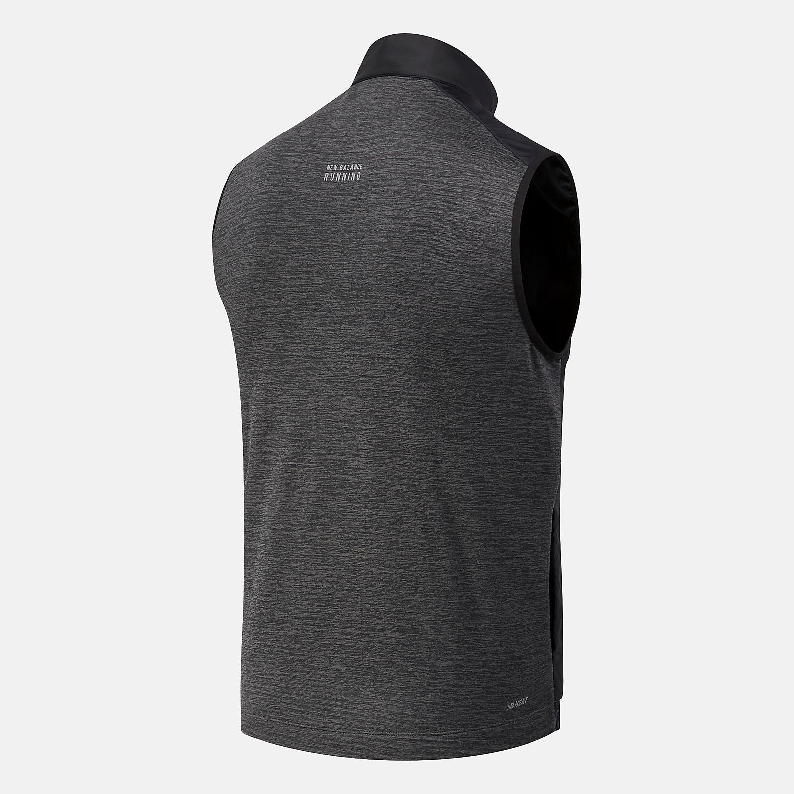 Heather Charcoal NYC Marathon Impact Run Grid Back Vest / New Balance Men