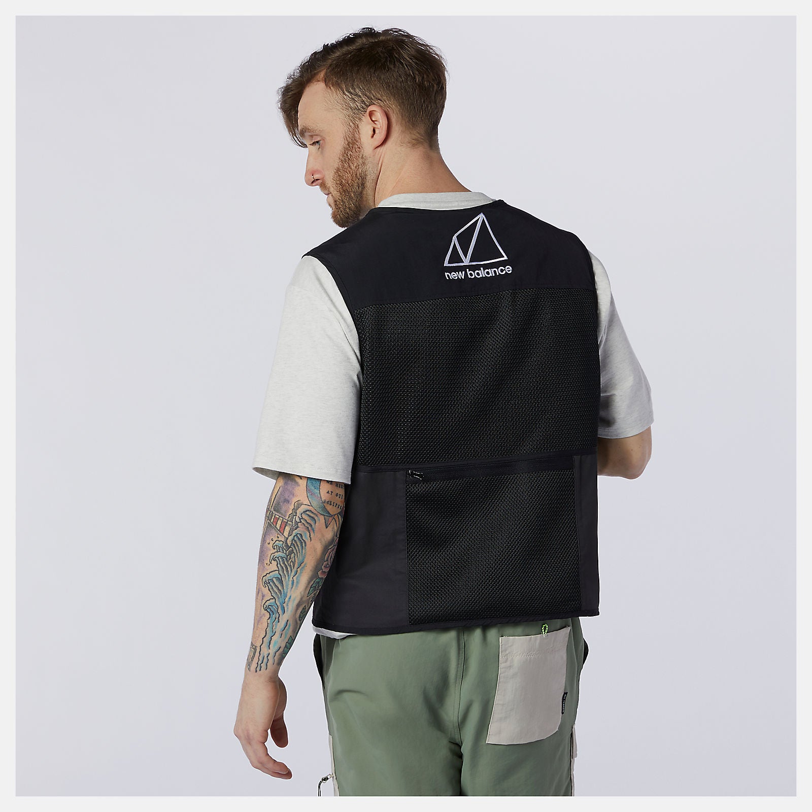 Black NB All Terrain Vest / New Balance Men