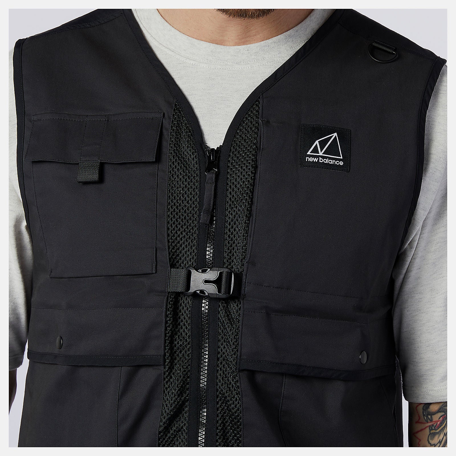 Black NB All Terrain Vest / New Balance Men