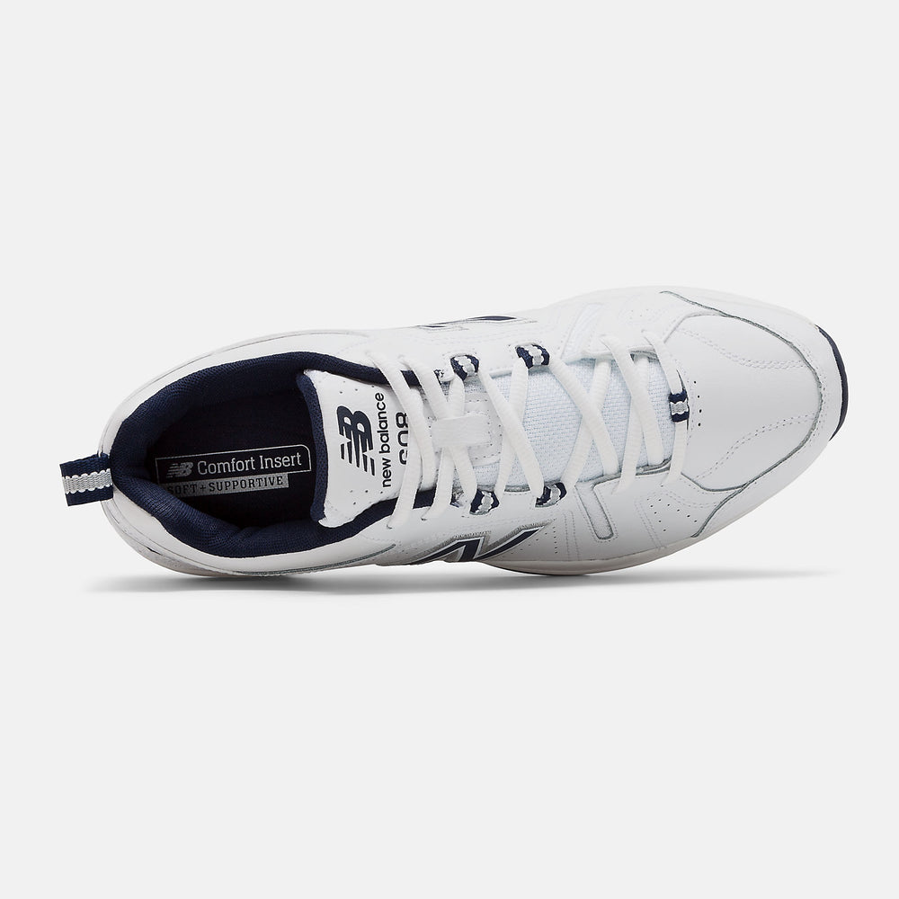 White/Navy 608v5 / New Balance Men