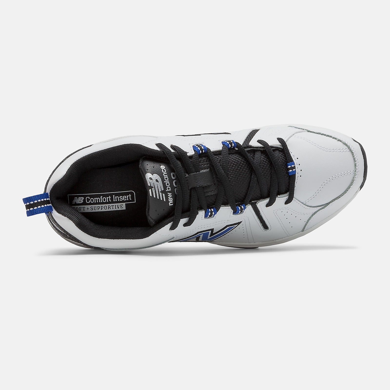 White/Team Royal and Black 608v5 / New Balance Men