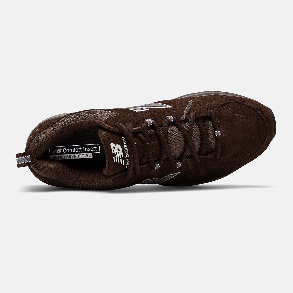 Chocolate Brown/White 608v5 / New Balance Men