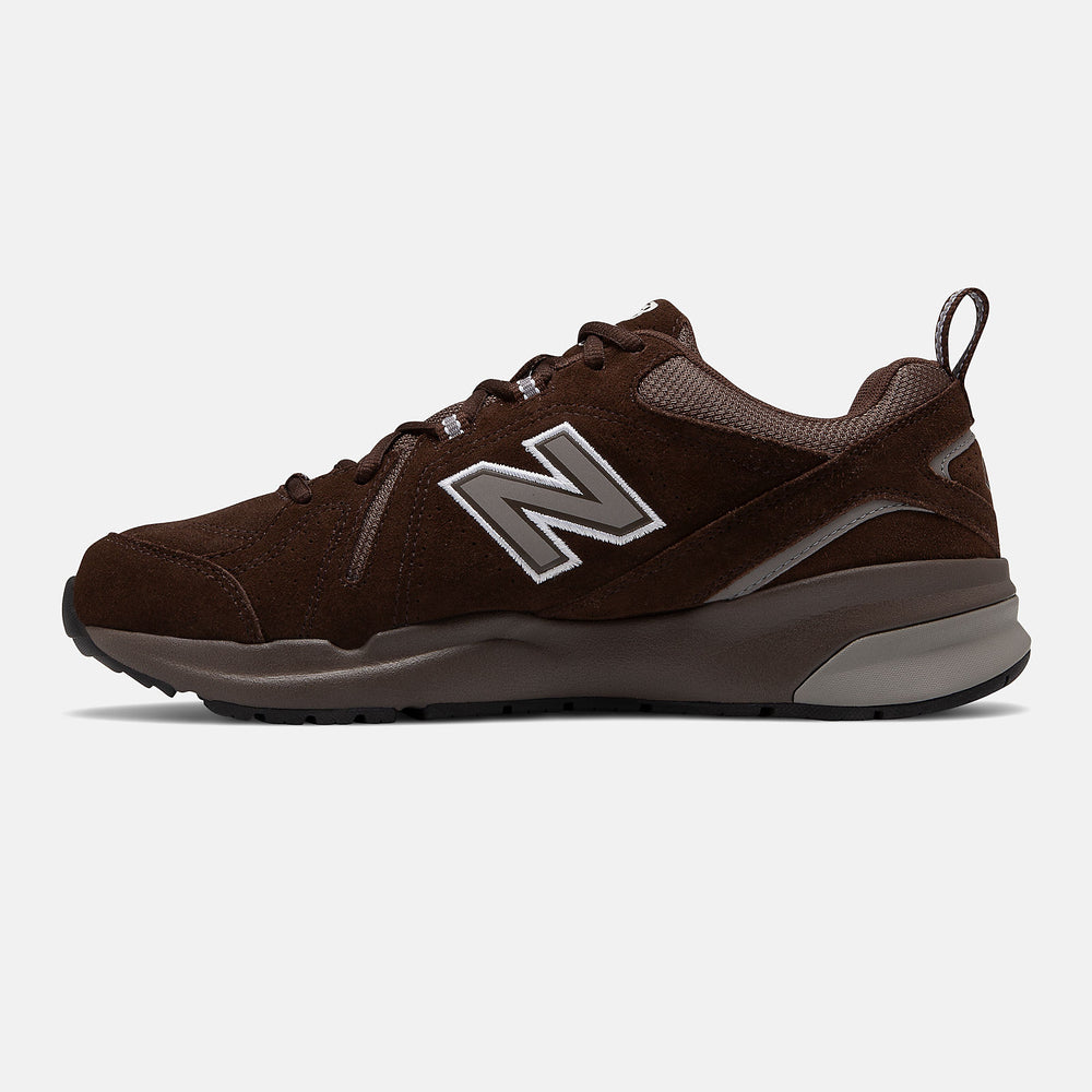 Chocolate Brown/White 608v5 / New Balance Men