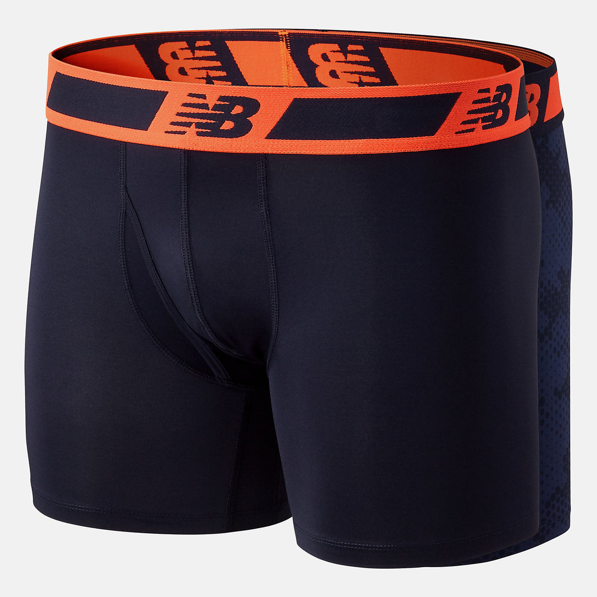 Pigment/Pigment Print NB Dry 6 Inch Boxer Brief 2 Pack / New Balance Men