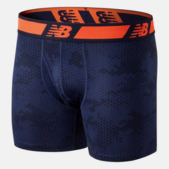 Pigment/Pigment Print NB Dry 6 Inch Boxer Brief 2 Pack / New Balance Men