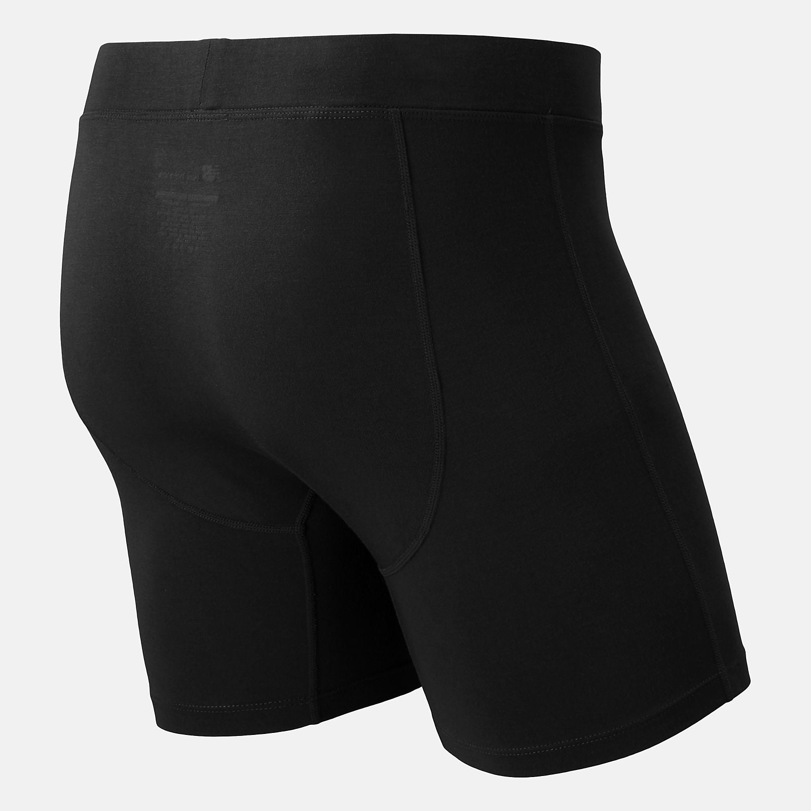 Black Premium 6 Inch Boxer Brief 1 Pair / New Balance Men