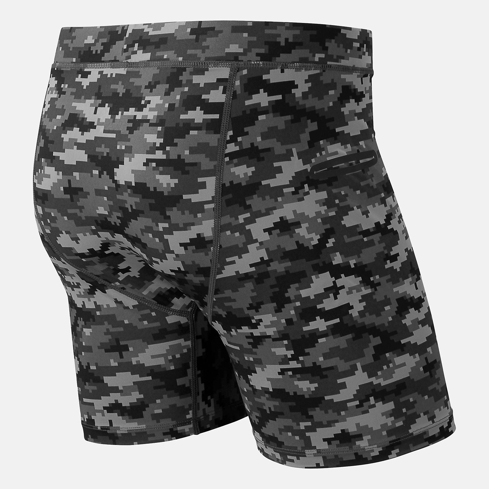 Black/Digital Camo Premium 6 Inch Pocket Boxer Brief 1 Pair / New Balance Men