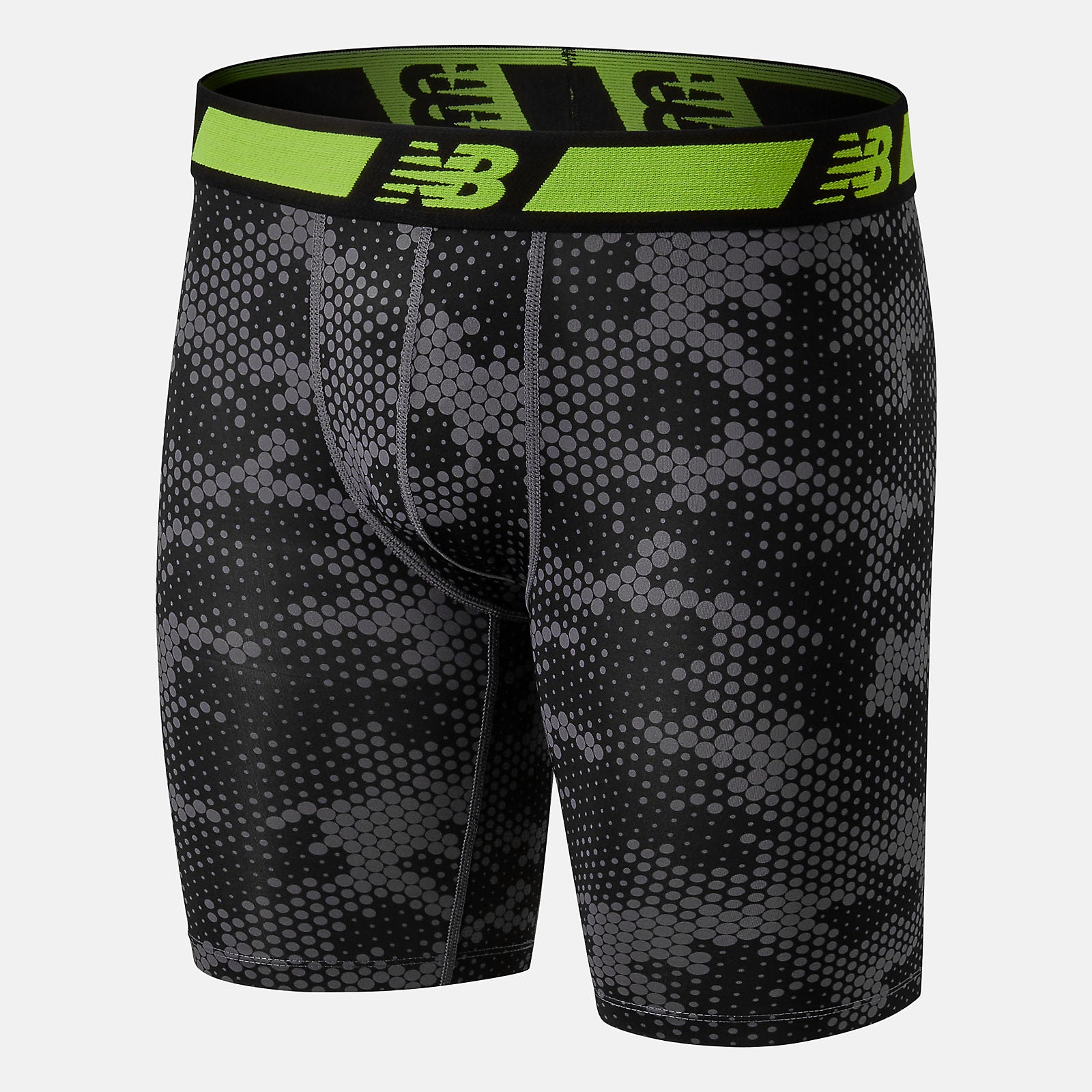 Black/Black Camo Men Dry/Fresh 9 Inch Brief 2 Pack / New Balance Men