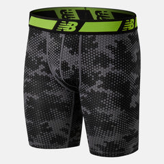 Black/Black Camo Men Dry/Fresh 9 Inch Brief 2 Pack / New Balance Men