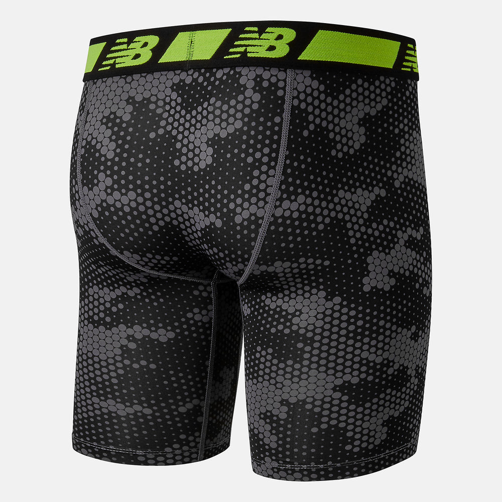 Black/Black Camo Men Dry/Fresh 9 Inch Brief 2 Pack / New Balance Men