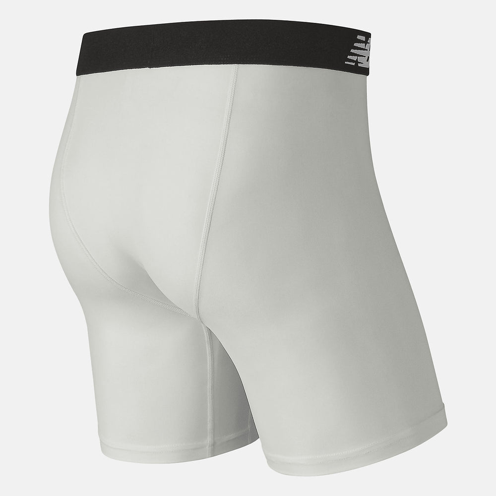 White M 6" Ultra Boxer Brief / New Balance Men