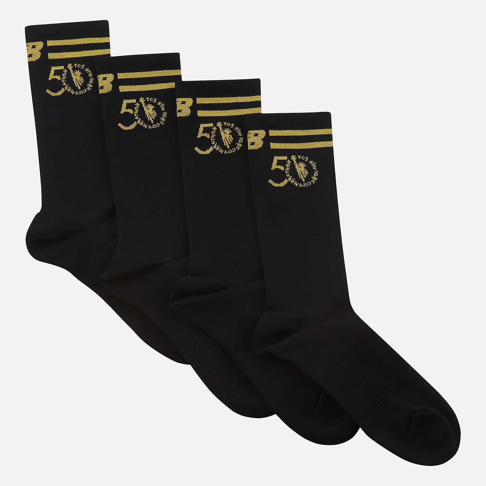 Black NYC Marathon Crew Sock / New Balance Women|Men