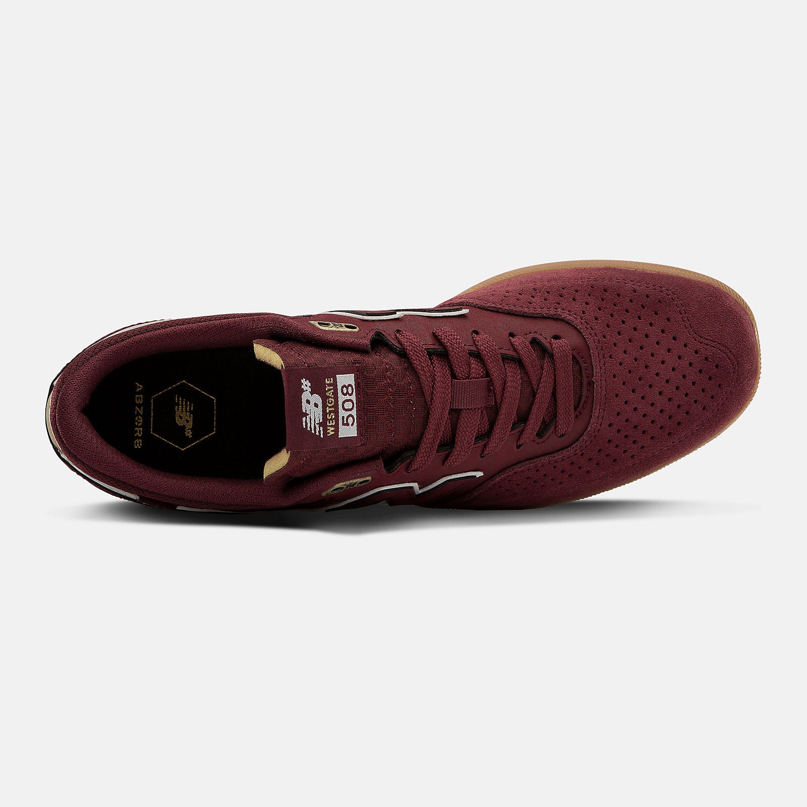 Burgundy/White New Balance Numeric NM508 / New Balance Women|Men