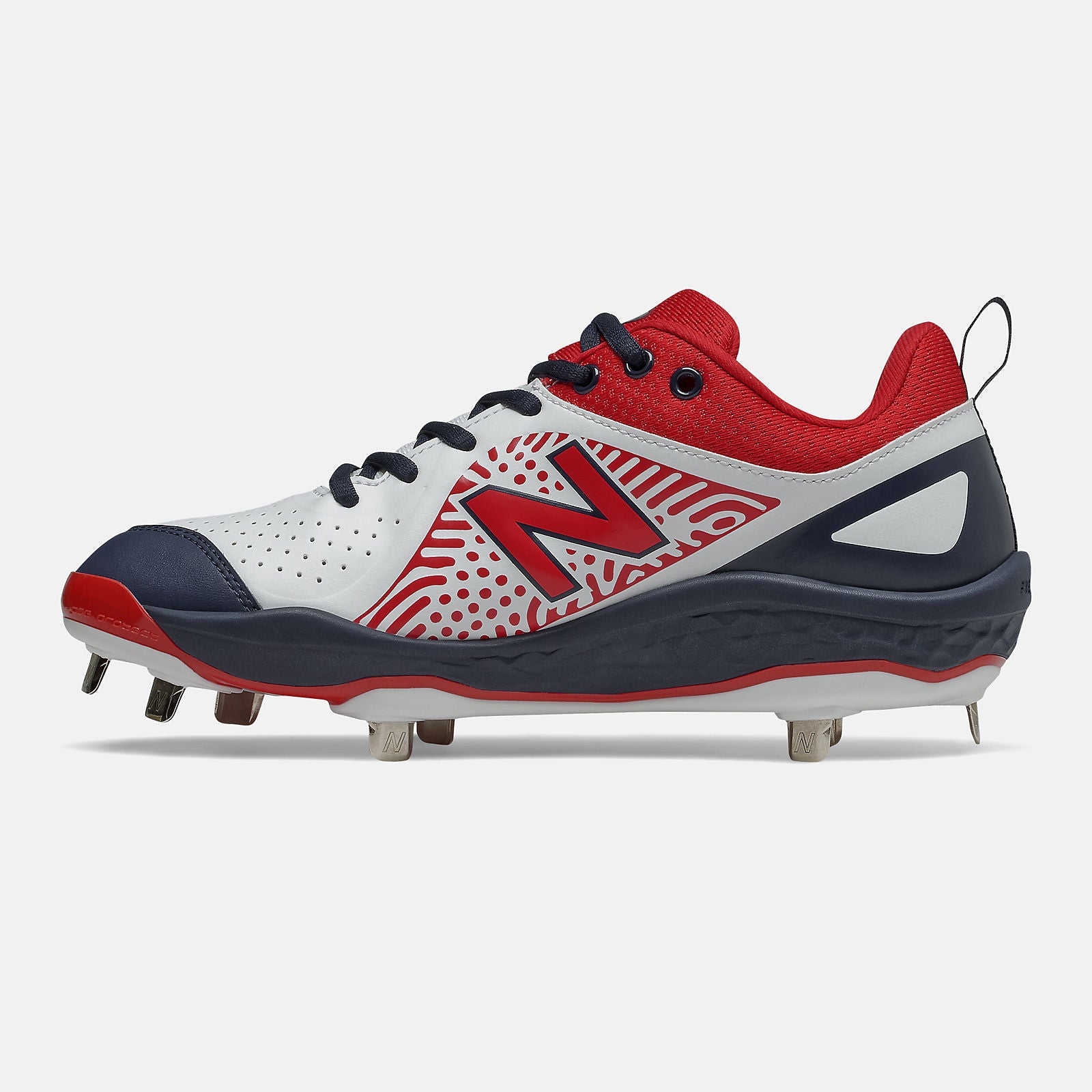 Red/White and Navy Fresh Foam Velo v2 / New Balance Women