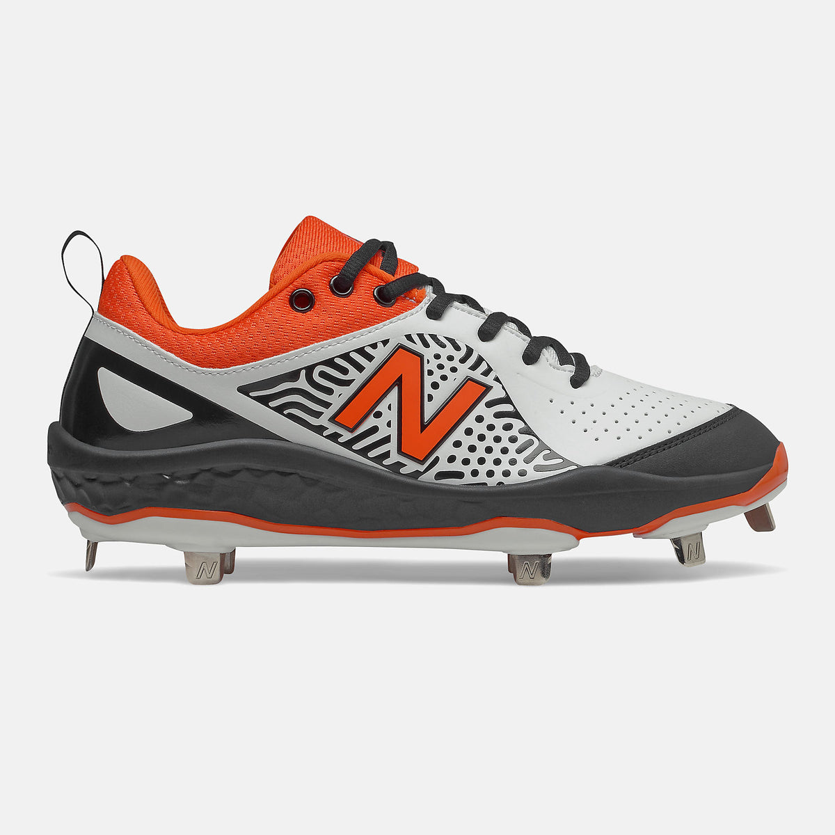 Black/Orange and White Fresh Foam Velo v2 / New Balance Women