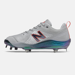 Grey/Flame and Iridescent Fresh Foam Velo v2 VIP / New Balance Women