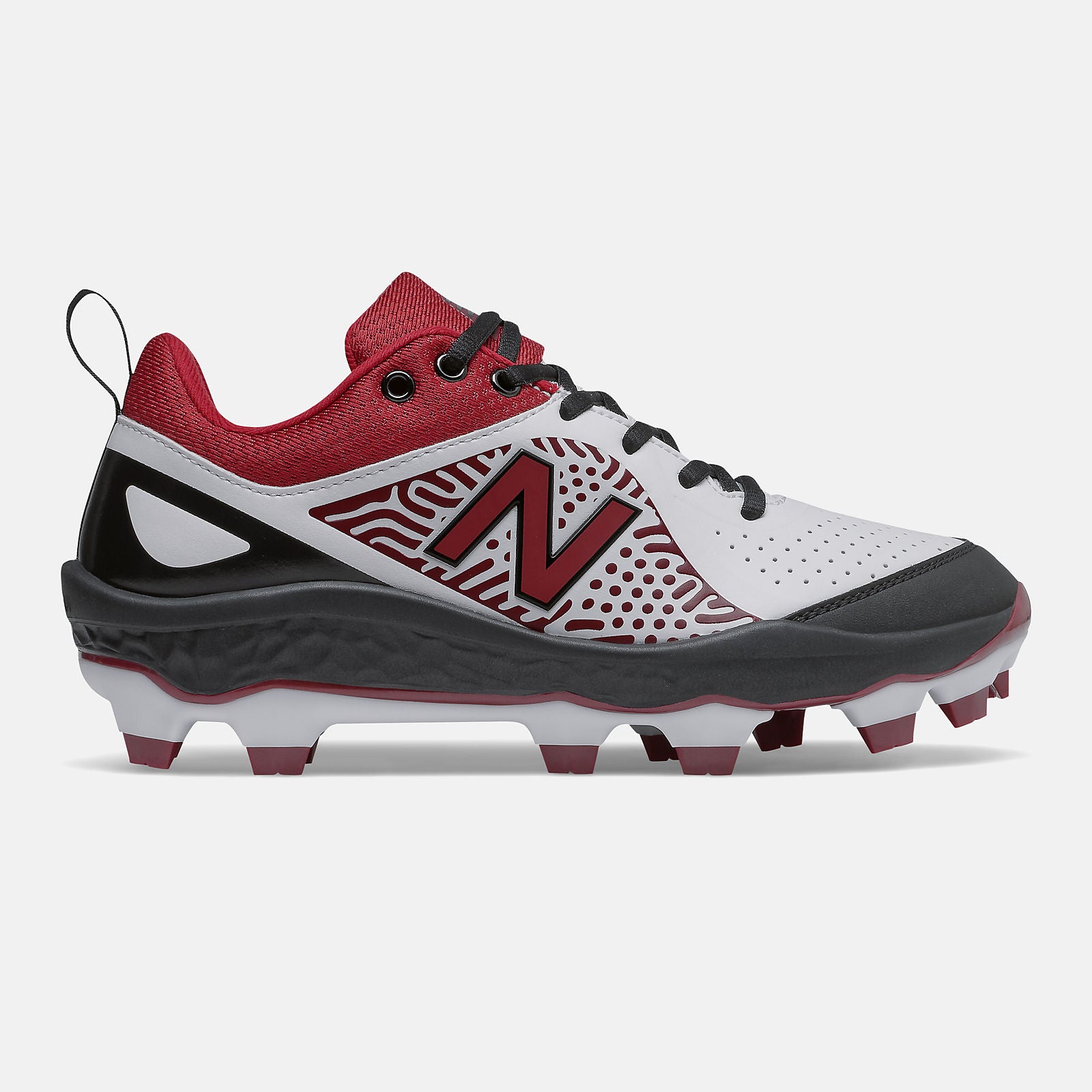 Maroon/Black and White Fresh Foam Velo v2 Molded / New Balance Women