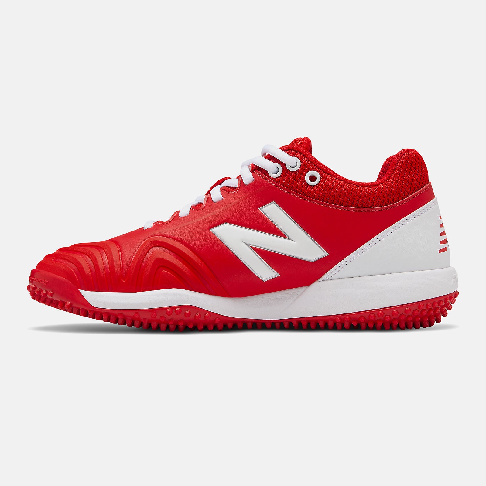 Red/White Fusev2 Turf / New Balance Women