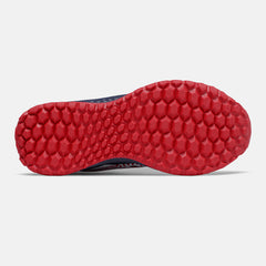 Red/White and Navy Fresh Foam Velo v2 Turf / New Balance Women