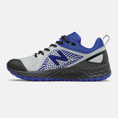 Black/Royal Blue and White Fresh Foam Velo v2 Turf / New Balance Women