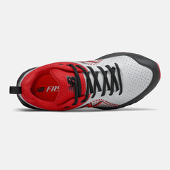 Black/Red and White Fresh Foam Velo v2 Turf / New Balance Women