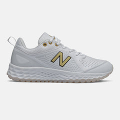 White/Gold Fresh Foam Velo v2 Turf / New Balance Women