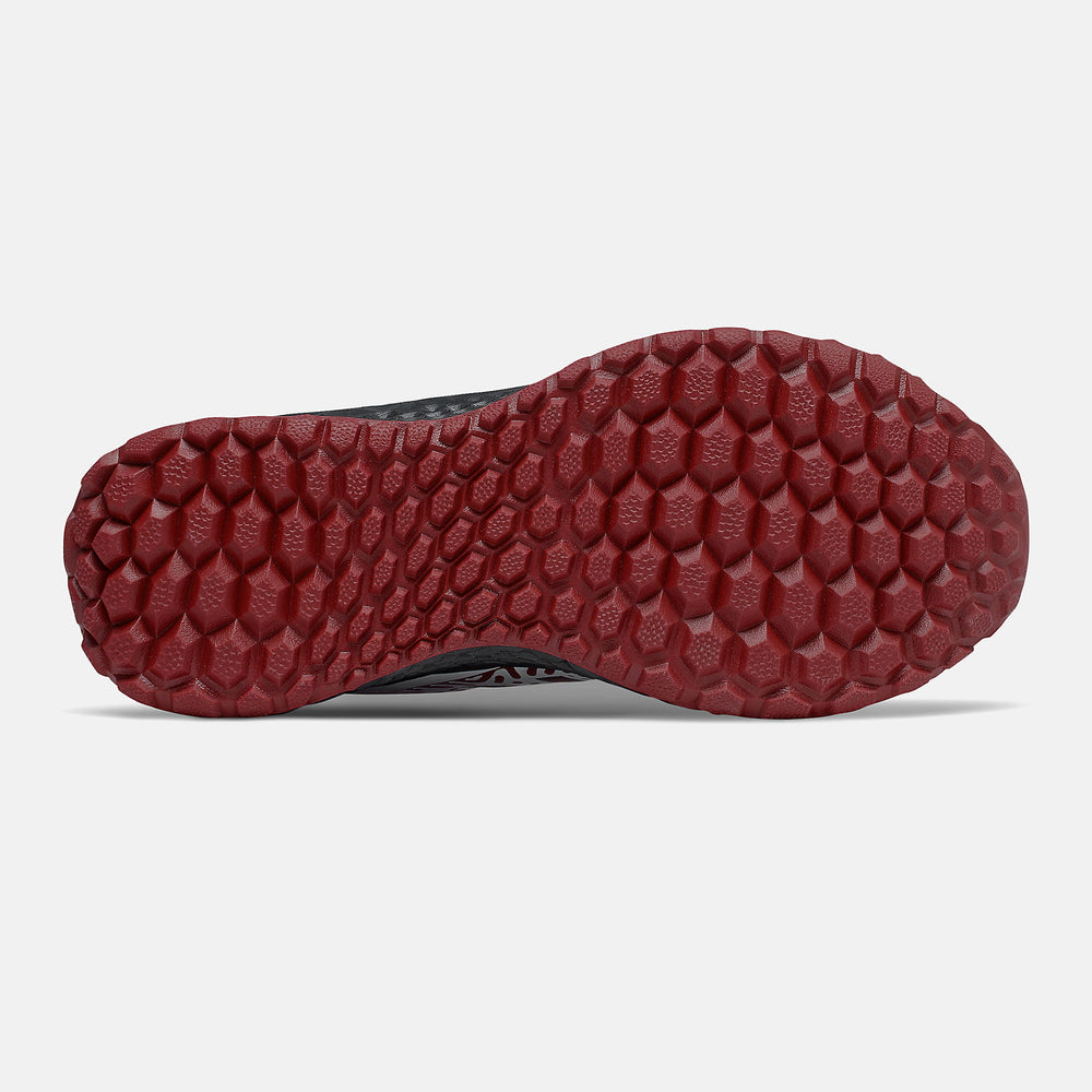 Maroon/Black and White Fresh Foam Velo v2 Turf / New Balance Women