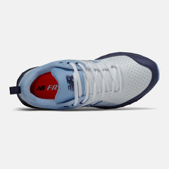 Navy/Team Carolina and White Fresh Foam Velo v2 Turf / New Balance Women