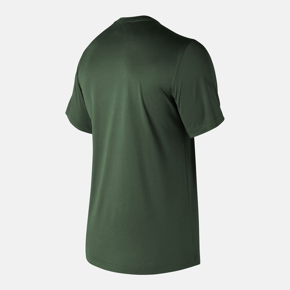 Team Dark Green Short Sleeve Tech Tee / New Balance Men